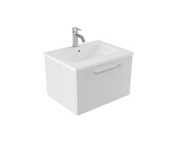 Studio Plus Wall Hung Vanity 600, 1 Drawer