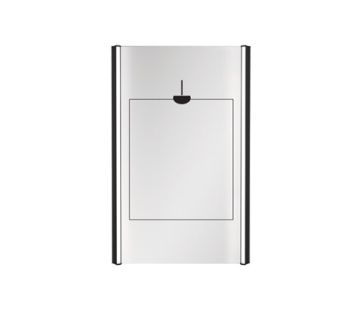 Solo Simple Mirror 500 & 1 x Demister & Kobi LED