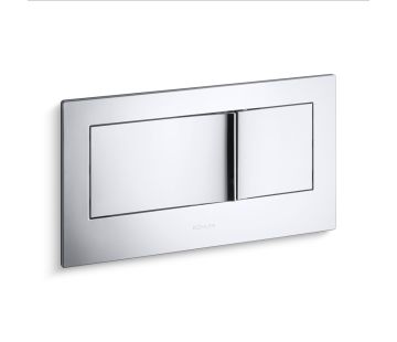 Bevel Flush Plate in Chrome