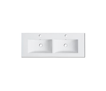 Zara 1200 Wall-Hung Vanity, 2 Drawers, Double Bowl