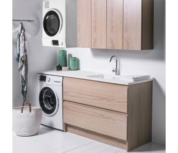 1200 Laundry Cabinet - 2 Drawers 