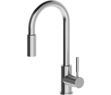Alfresco Mini Pull-Down Sink Mixer - Stainless Steel