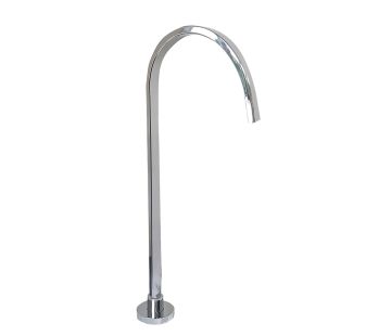 Tall Square Bath Filler  270mm Reach