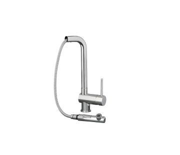 Sink Mixer with Pull Out Spray - Chrome