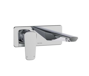 Axiss II Wall Mounted Basin/Bath Mixer 35mm (Left Handed)