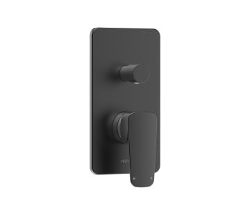 Axiss II Diverter Shower Mixer - Black