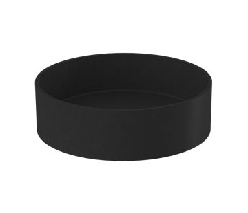 Bare Concrete Vessel Basin, Round