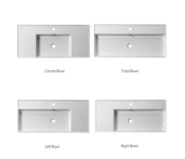 Twenty 1010 Wall-Hung Vanity, 2 Drawers