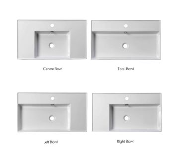 Twenty 810 Wall-Hung Vanity, 2 Drawers
