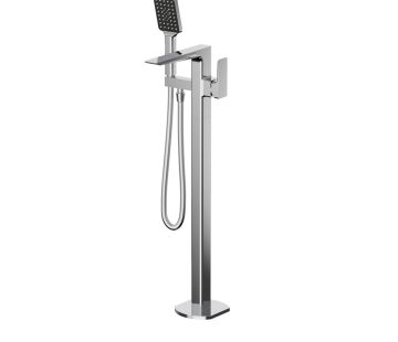 Como Floor Mount Bath Filler With Handshower
