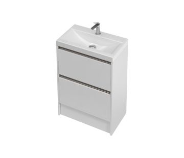 City 35 Vanity 600 Floor - 2 Drawers