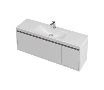 City 35 Vanity 1200 Wall - 1 Door, 1 Drawer