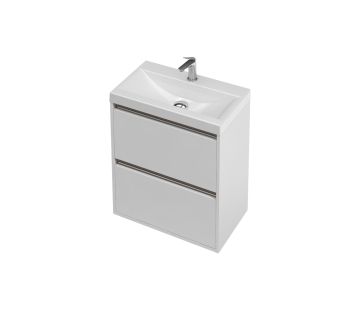 City 35 Vanity 600 Wall - 2 Drawers