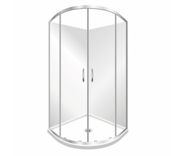 Dezine Round Corner Shower