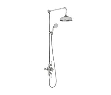 Deja Vu Thermostatic Shower Centre - Chrome