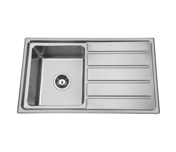 Everglade Single Bowl with Drainer