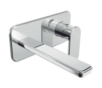 Essences Wall-Mounted Basin Mixer - Chrome