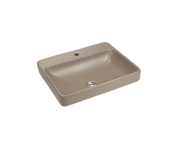 Forefront Rectangular Countertop Basin - Cashmere