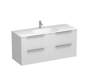 Forma Spio 1200 4 Drawer Vanity Centre Basin