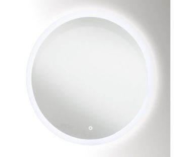 Frost Circle LED Light Mirror with Demister