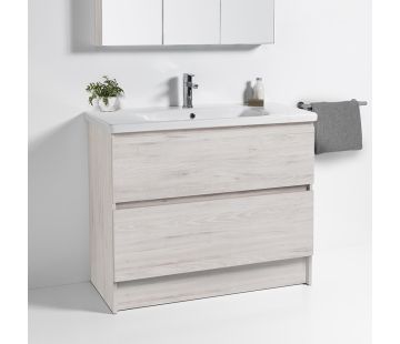 Soft 900 Floor Standing Vanity 2 Drawers