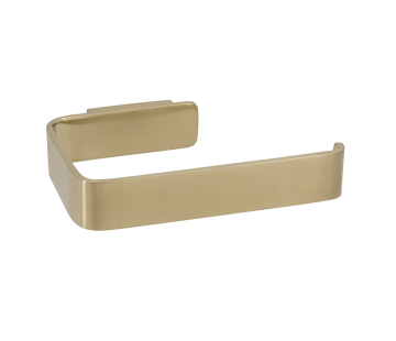 Scarab Toilet Roll Holder Brushed Gold