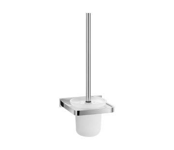 Cubic Toilet Brush Chrome
