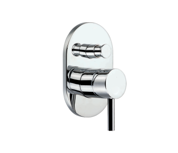 Elisa Oval Shower Divert Mixer Chrome
