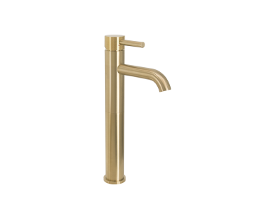 Scarab Tall Basin Mixer Brushed Gold