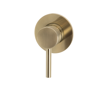 Scarab Shower/Bath Mixer Brushed Gold