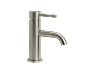 Urban Standard Basin Mixer Brushed Stainless
