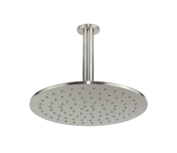 Urban Rain Shower with Ceiling Arm Brushed Stainless