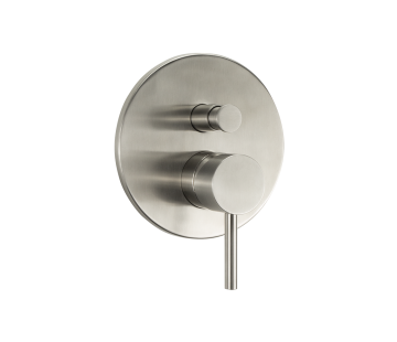 Urban Shower Divert Mixer Brushed Stainless
