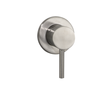 Urban Shower/Bath Mixer with Lever Brushed Stainless
