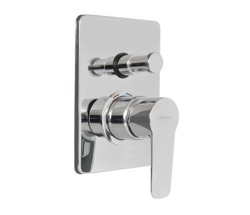 Goccia Shower Mixer Bath Diverter All Pressure Chrome