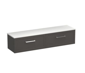 Hampton Opaco 1800 2 Drawer Vanity Right Basin