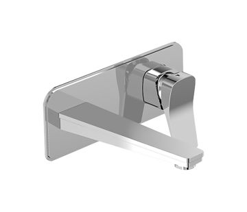 Hix Wall-Mounted Basin Mixer Chrome