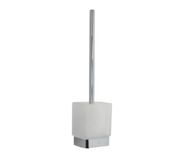 Hix Wall-Mounted Toilet Brush Holder Chrome