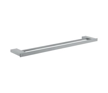 Hix Double Towel Rail Chrome