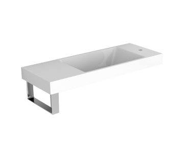 Kzoao Mini WC Basin Only Gloss White