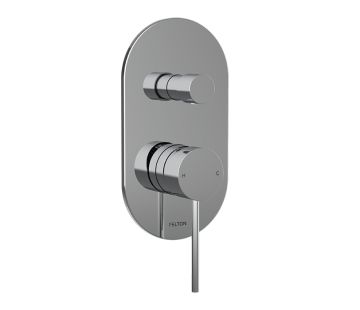 Linea Mains Pressure Diverter Mixer