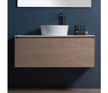 Moode 1200 Wall-Hung vanity, 1 Drawer