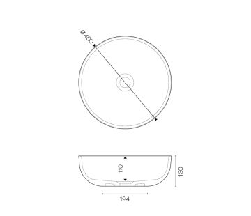 Niagara Round Vessel Basin