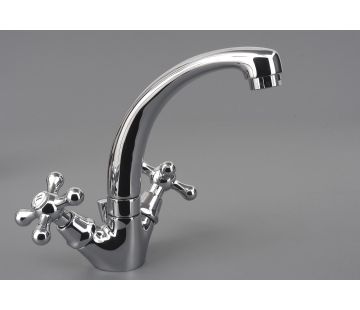 Novecento 1 Hole Basin Set - Chrome