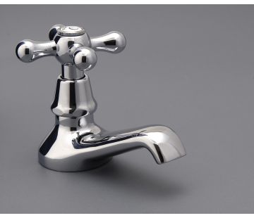 Novecento Basin Taps - Chrome