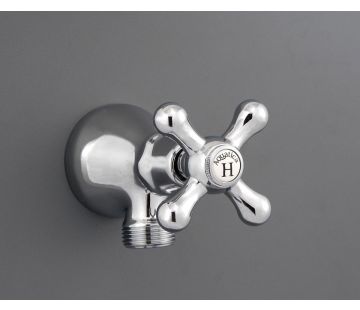 Novecento Laundry Taps - Chrome