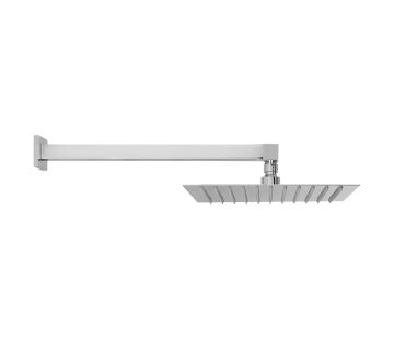 Oblio Rain Head Wall Mounted Highly-polished Stainless Steel 