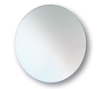 Round Polished Edge Bathroom Mirror