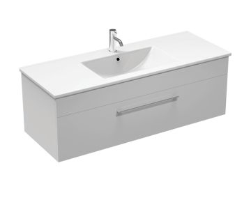 Mia 1200 1 Drawer Wall Vanity
