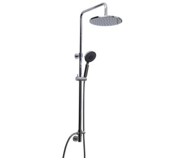 Tube Round Shower Column With 250mm Rainhead